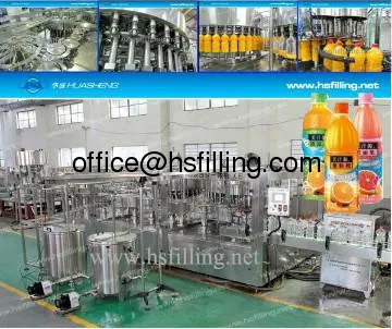 4-in-1 Grainy Juice Filling Machine