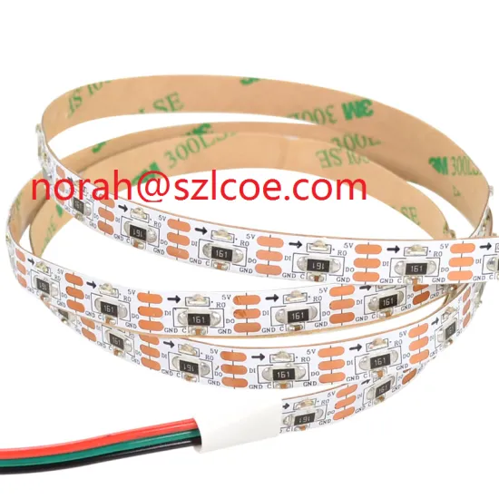 High Brightness DC5V 5M Tape IP20/65/67/68 waterproof optional digital SK6812 WS2812b 3210 smd Smart RGB LED Strips Light