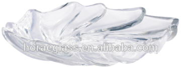 2016 hot sale best price crystal glass fruit bowl/plate for home decoration,household