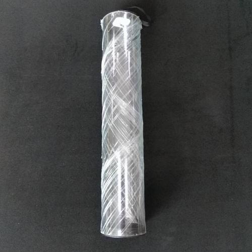 plastic cosmetic rigid see-through plastic tube