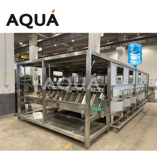 AQUA Small Bottle 5-10L Washing and Filling Machine