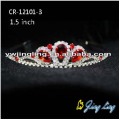 Red Rhinestone Cheap Girls Tiaras