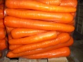 L tamaño de zanahoria fresca