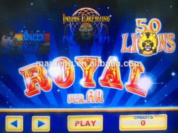 Royal 3 in 1 Game Board Queen of the Nile Indian Dreaming 50 Lions