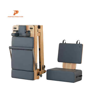 Foldable Pilates Reformer Beds for Commercial Maple Studio Use