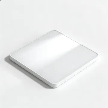 Indoor ceiling lighting with gentle diffusion