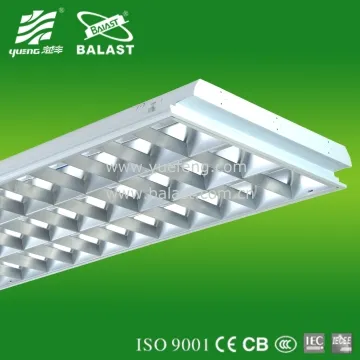 Louver Fitting T8 Fluorescent Lighting Fixture
