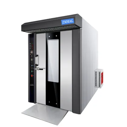 Automated Bakery Equipment: 16-Tray Bakers Pride Diesel Rotary Rack Oven