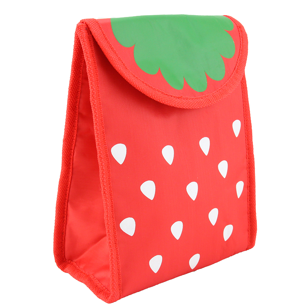 Strawberry Cute Design Girls Lunch Bento Koelere Tote