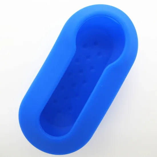 Silicone car remote key protector for Fiat