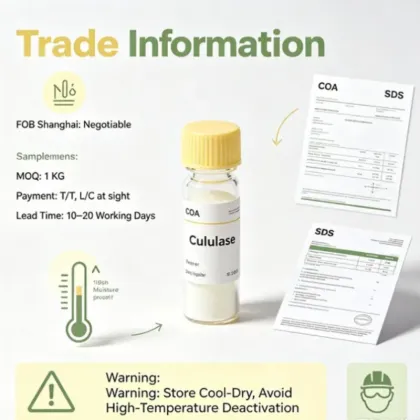 Vegetable Fruit Enzyme Cellulase Powder