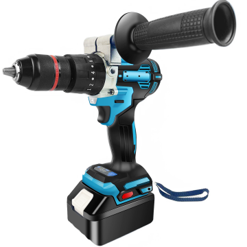 13mm Triple Function Cordless Lithium-Ion Drill Screwdriver with Impact and Torque Customization Options