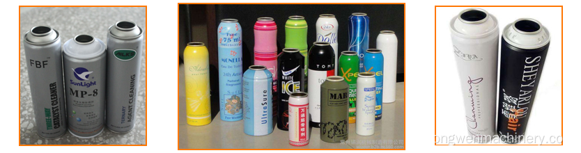 Bomboletta spray per la produzione di attrezzature combinate per aggraffatura flangiatura aggraffatura