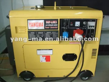 5GF-LDE3, portable yanmar diesel power silent generator 5kw