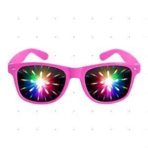 Rcgts14 Lady' S Comfortable Colorful Frame 0.20mm Pet Lens Firework Glasses For Promotion