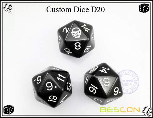 Custom Dice D20