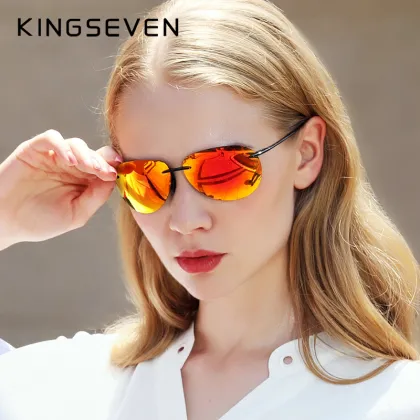 KINGSEVEN Men's Classic Pilot UV400 Protection Glasses