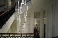 Woda kropla Kształt Niestandardowy luksus Swarovski Chandelier Hotel duży dekoracyjny żyrandol