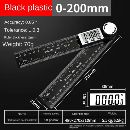 High Precision Digital Angle Ruler Factory Wholesale