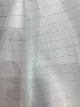 Tessuto a strisce in poliestere 1cm in fibra di carbonio