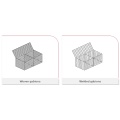 Wire Galfan сварки Gabion Boxes для долгосрочного использования