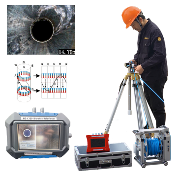 Sistema di imaging a foro da 500 m per sondaggi geologici e scansione del pozzo d'acqua