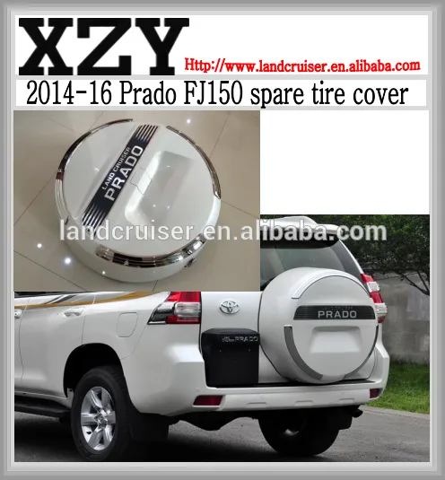 2014-16 prado fj150 spare tire cover , spare tire cover for fj150 2014-16