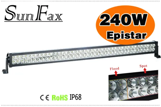 41inch 240W 4x4 dual row Led Car Light bars, straight Led Light bar Off road,auto led light arch bent