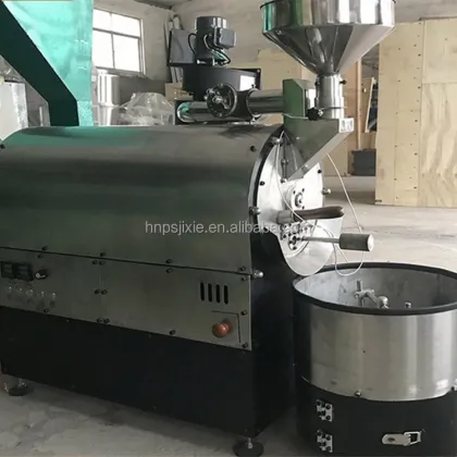 Automatic Coffee Bean and Cocoa Bean Roaster Machine - Commercial Coffee Bean Making Plant
