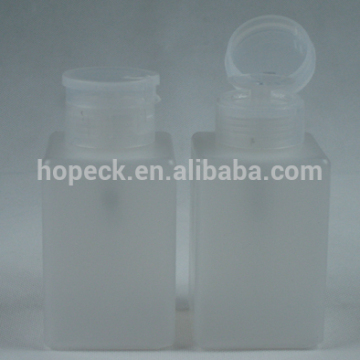 Square 240ml PP Nail Remover Bottle, Nail Cleaner