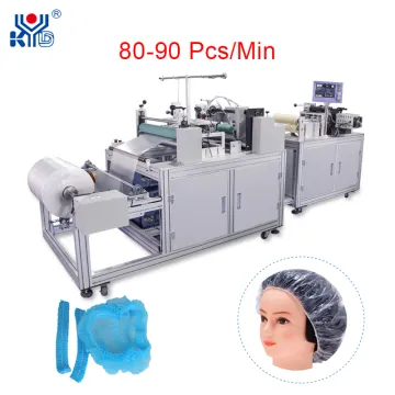 KYD Disposable PP Non Woven Strip Clip Cap Fluffy Shower Cap Making Machine
