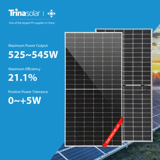 Tier 1 Brand Trina PV Modules: 144 Cell Solar Panels in 525w, 530w, 535w, 540w, and 545w