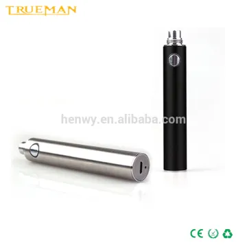 9 colors HAHA evod 1300mah 1500mah ecig passthrough battery