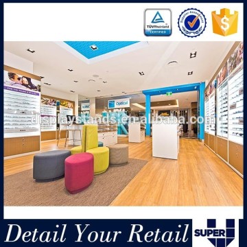 Australia brand optical colour paint shop display furniture