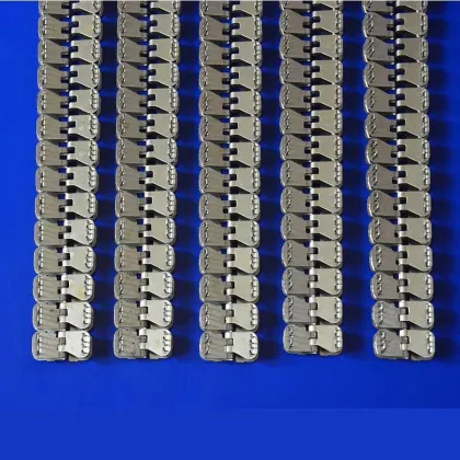 304 Stainless Steel Butterfly Buckle PVC Belt Fastener and Mechanical Lacing Fastening System