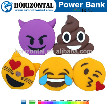 2016 new product emoji power bank 2600mAh
