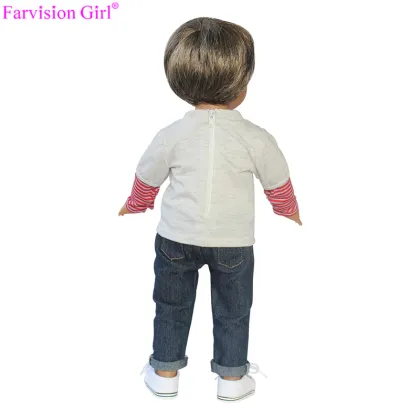 Toys and dolls cute boy vinyl toy doll