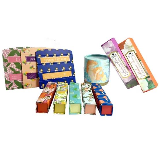 Small Fancy Flower lipstick Foldable Packaging Gift Box