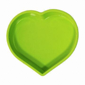 Silicone cake molds, heart shape, non-stick and healthy, creative design for cooking