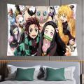 Wandhängele Polyester Anime Wall Dekor Wandteppiche