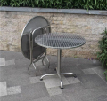 Combinación de mesas y sillas plegables al aire libre terraza jardín