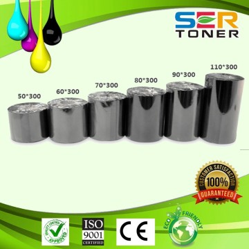 Wholesale 50mm*300m Wax Barcode Thermal Transfer Ribbons