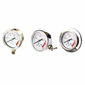 water filtration units pressure gauge