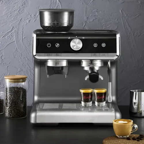 Edelstahlkaffeemaschine, Espresso -Kaffeemaschine