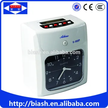 employee punch card time record attendance system