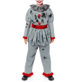 Horror Clown Costume for Halloween Dress Up Parties