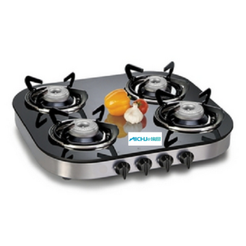 4 queimadores a gás GLP Cooktop