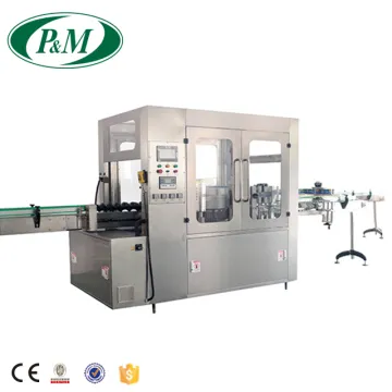 Automatic Round Water Bottle Hot Melt Glue Labeling Machine