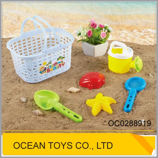 Hot selling plastic summer beach tool sand castle molds toy OC0288919