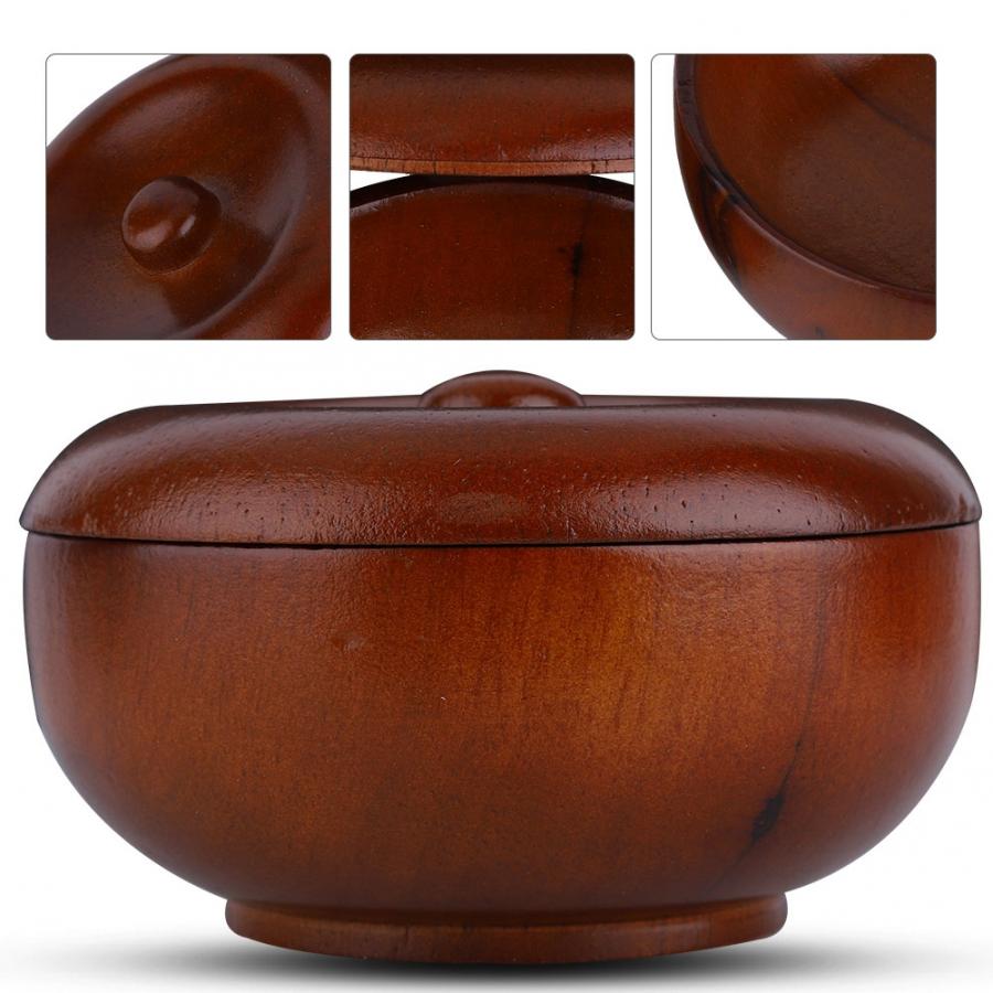 Wooden Shaving Brush Bowl High Quality Shaving Mug Shave Cream Soap Cup Portable bowl
